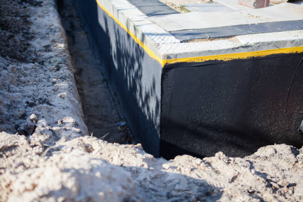 Residential Basement Waterproofing installation at a Bayport, NY home by SJ Waterproofing Pros